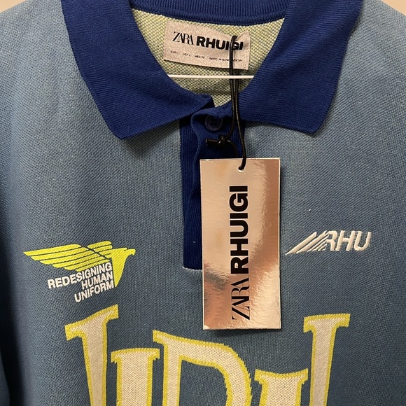 R.H.U. by Zara Cotton Polo - Picture 3 of 5